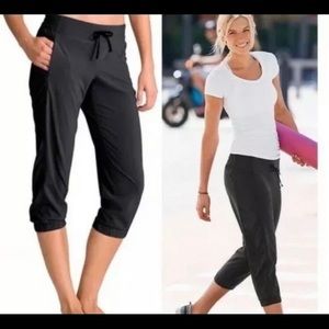 Athleta La Viva Crop Jogger Pants Capri 8